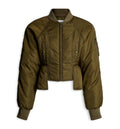 Nylon signature bomber jacket