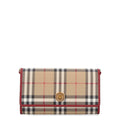 Check Chain Strap Wallet