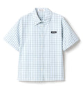 Checked poplin shirt