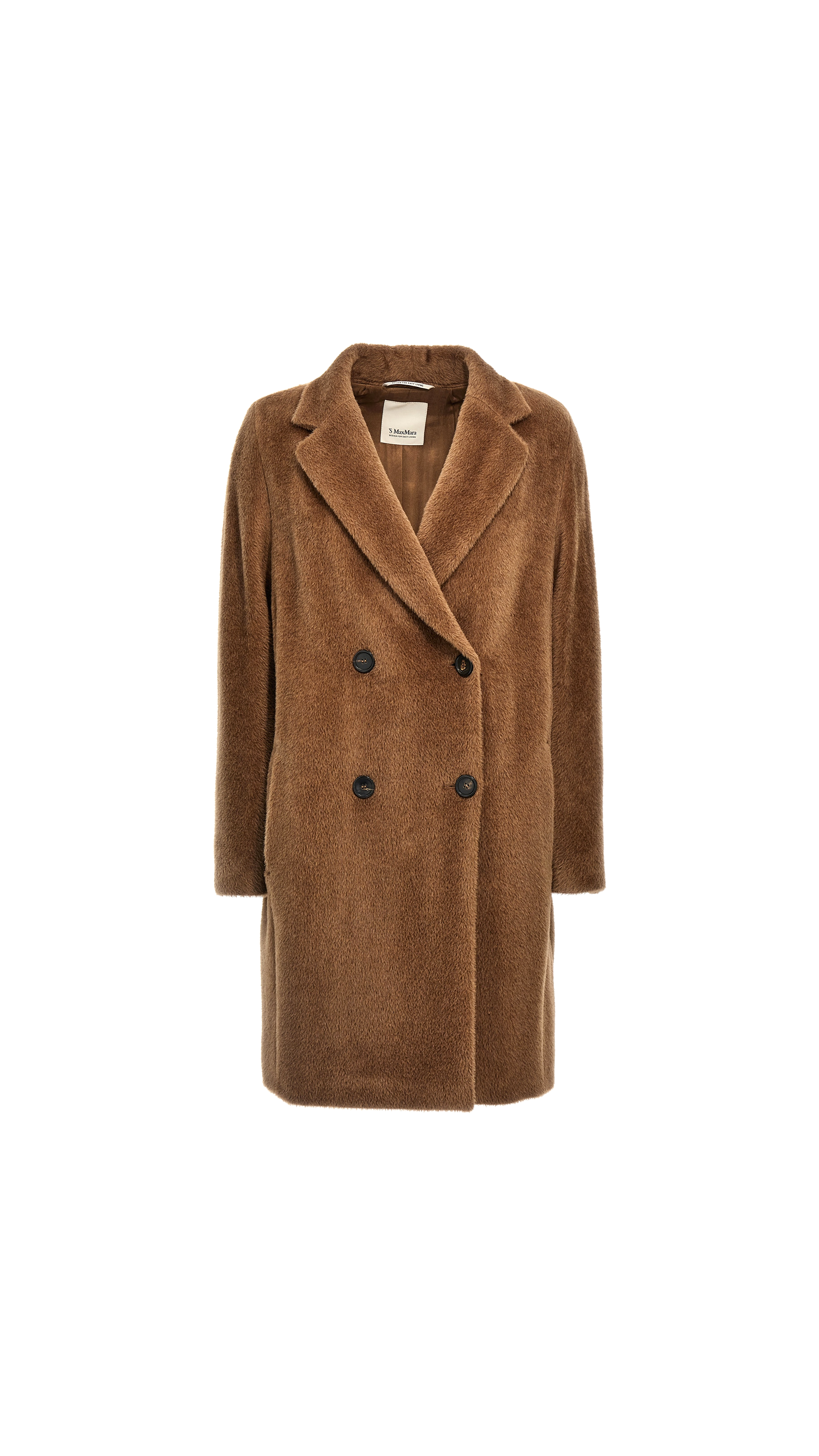 'Roseto' Coat - Brown