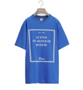 T-Shirt with Book Cover Embroidery, Relaxed Fit