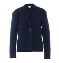Midnight Blue Intrecciato Cardigan