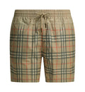 Gradient Check Swim Shorts