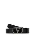 VLogo Signature Leather Belt