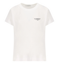 T-Shirt In Cotton With Givenchy Stamp Print