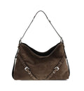 Medium Voyou Bag In Suede