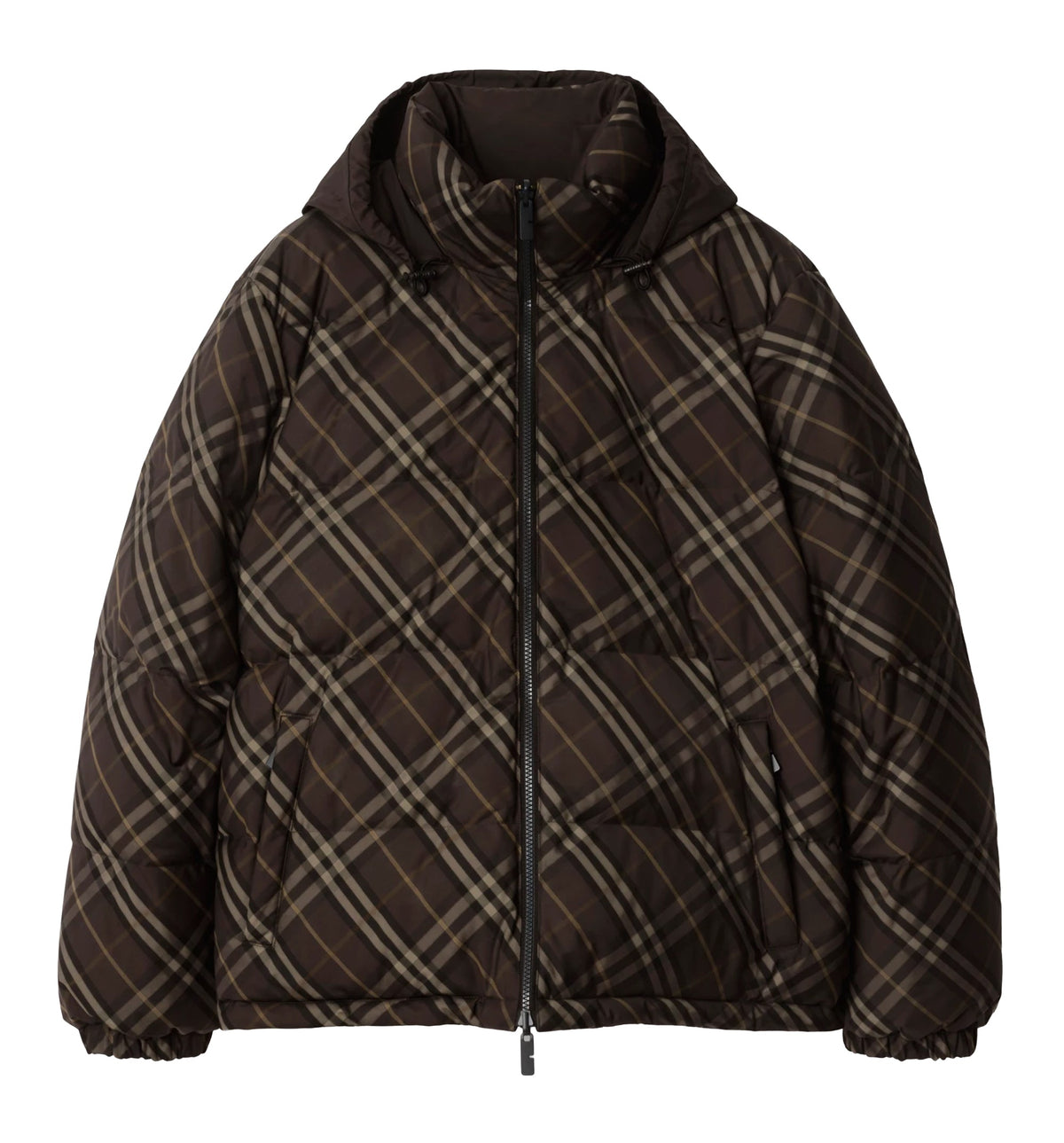 Snowdon Check Reversible Down Jacket