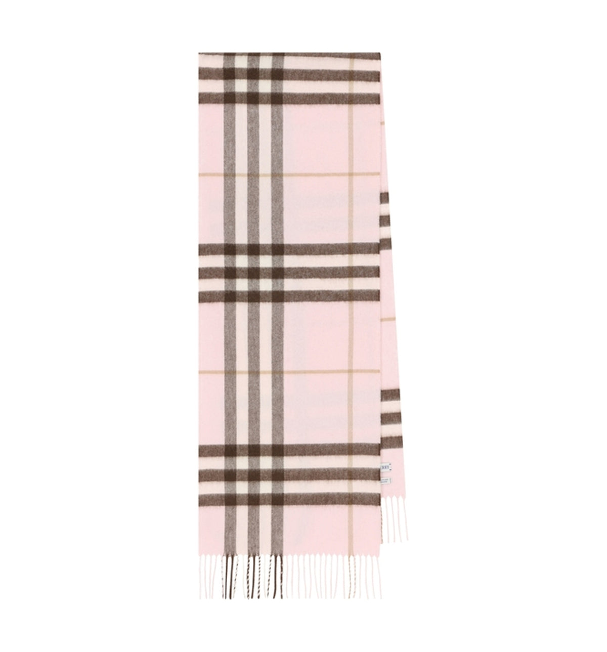 Check Cashmere Scarf