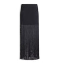 Fringed Tube Skirt