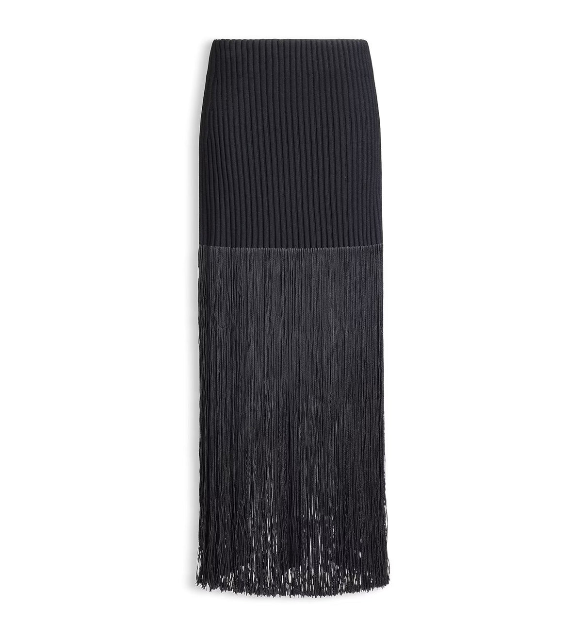 Fringed Tube Skirt
