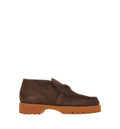 Lord Chunky Ankle Boot In Crust Leather