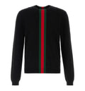 Gucci cashmere sweater with Web motif