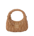 Wander Matelassé Nappa Leather Hobo Bag