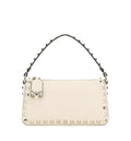 Small Rockstud Grainy Calfskin Crossbody Bag