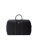 Re-Nylon and Saffiano leather duffel bag