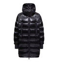Rochelairs Hooded Long Down Jacket