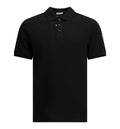 Button-down polo shirt with logo