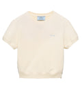 Cotton Fleece Crew-Neck T-Shirt