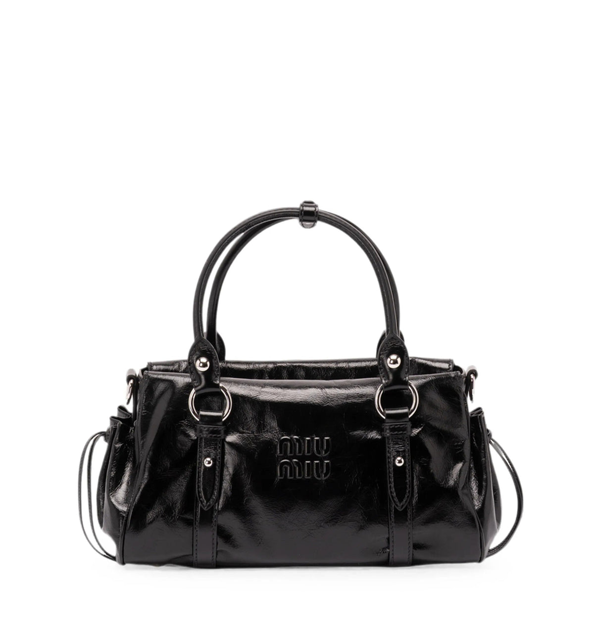 Glossy Leather Handbag