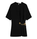 Wrap Dress in Cady