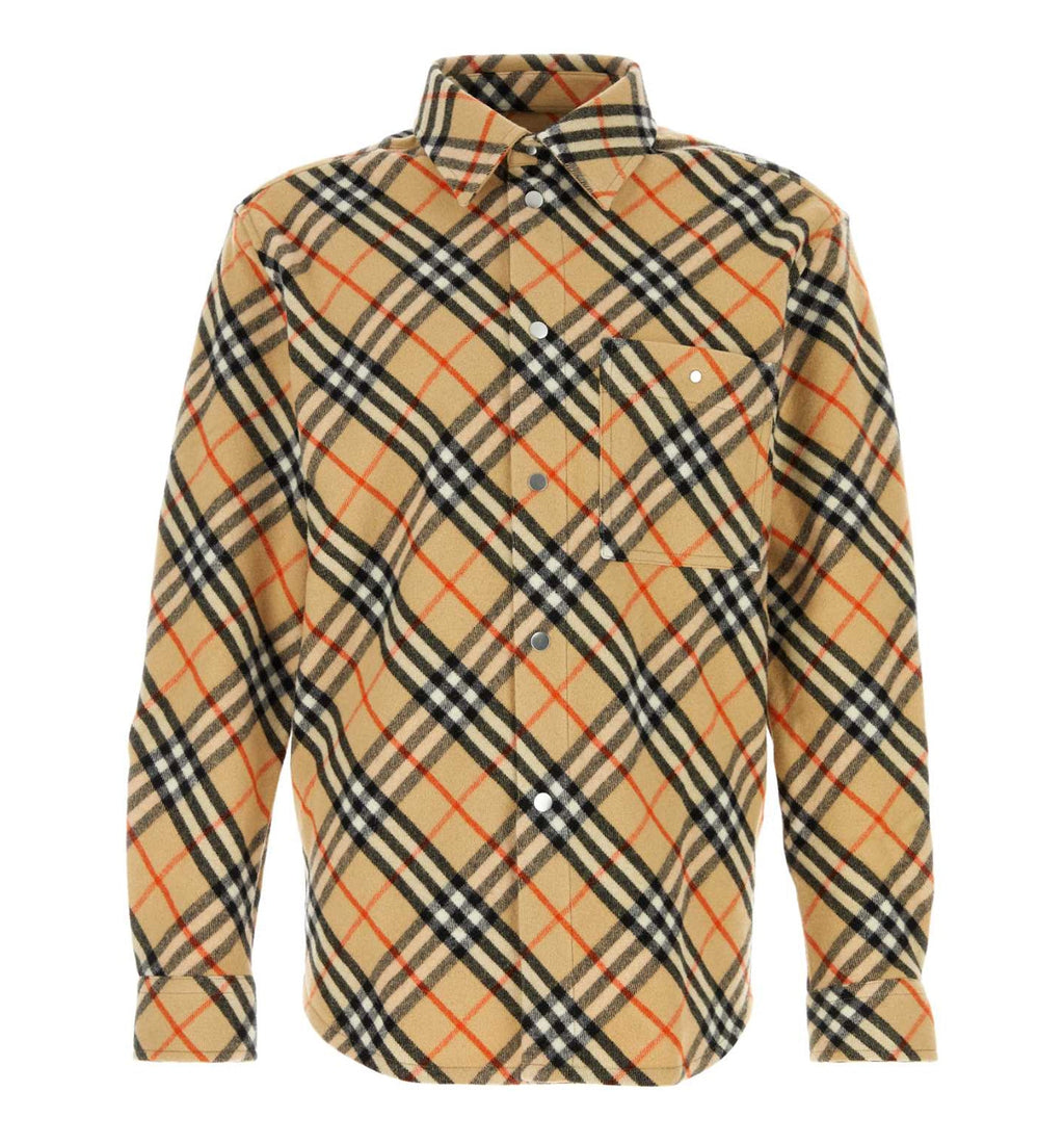 Check Wool Shirt