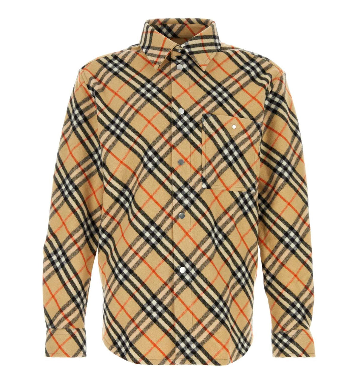 Check Wool Shirt