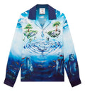 Lost Atlantis Long Sleeve Silk Shirt