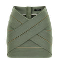V-shaped waist skirt