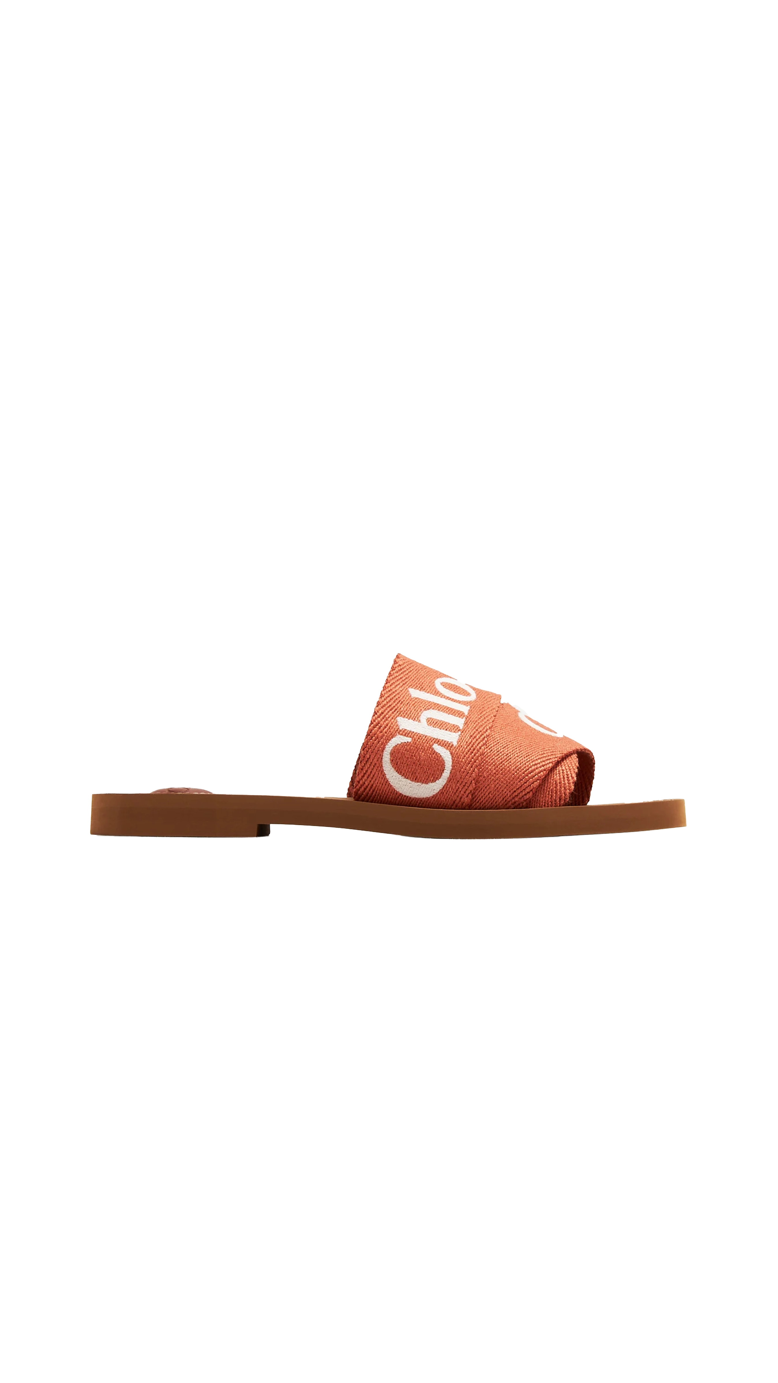 Woody Flat Mule - Orange