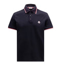 Tricolor-Trimmed Cotton Piquet Polo Shirt