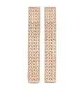 Mesh-detail Drop Earrings