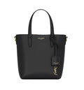 Mini Shopping Tote in Box Leather