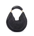 Summer Banana hobo bag in raffia