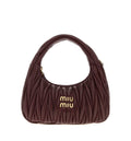 Wander Matelassé Nappa Leather Hobo Bag