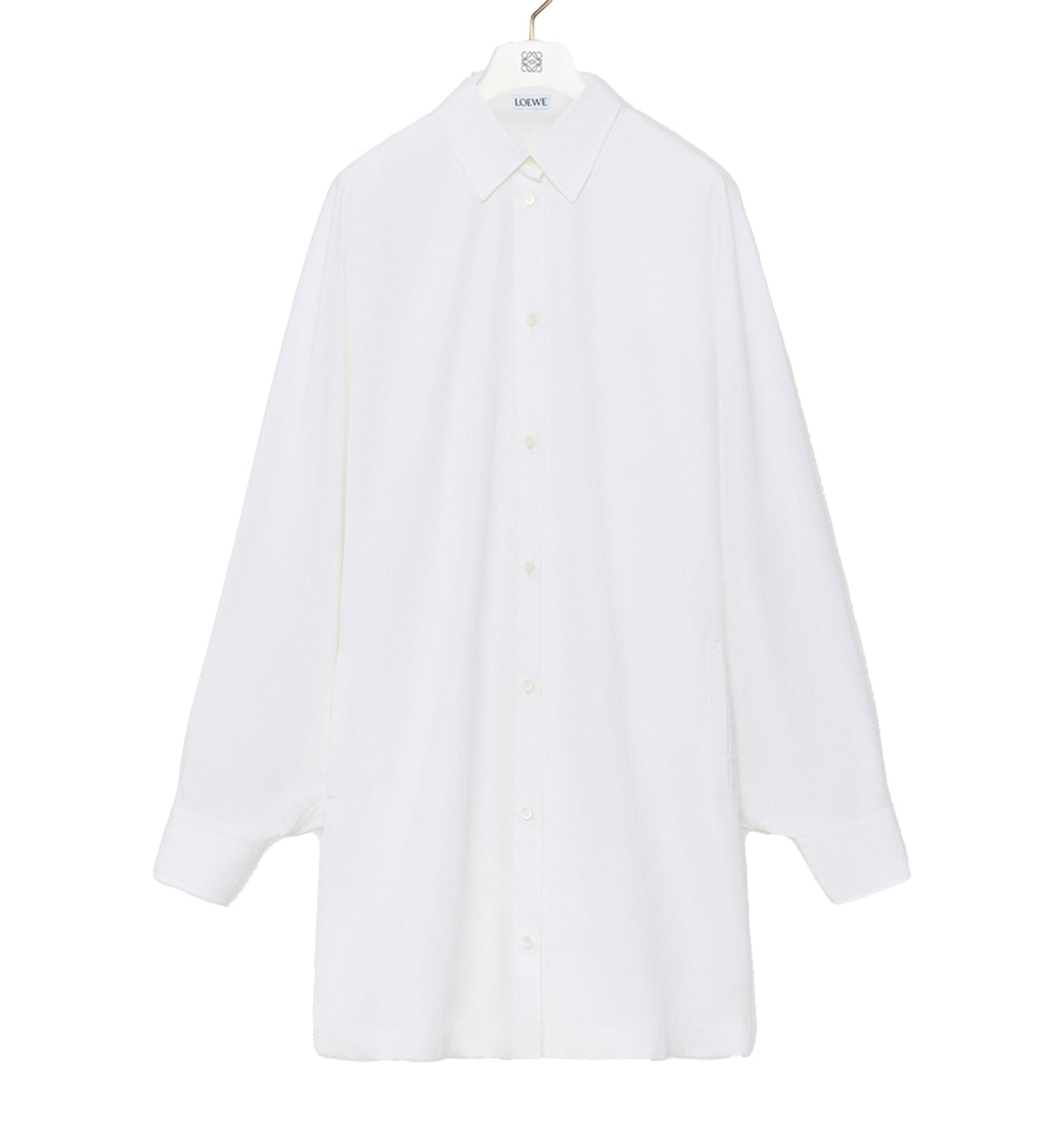 Shirt dress in cotton
