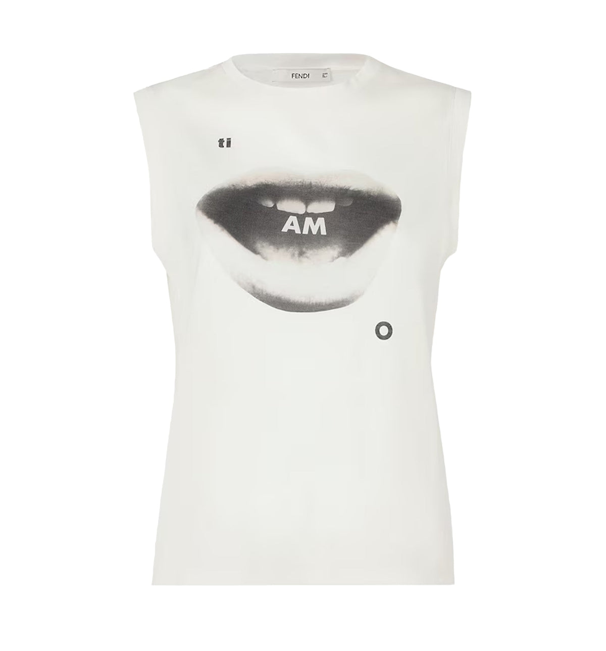 Jersey top with Ti Amo print