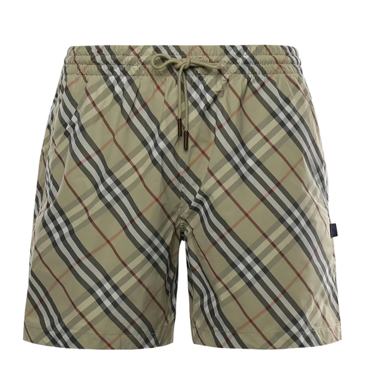 Check Swim Shorts