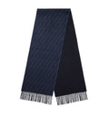 FF Zucca wool and cashmere scarf
