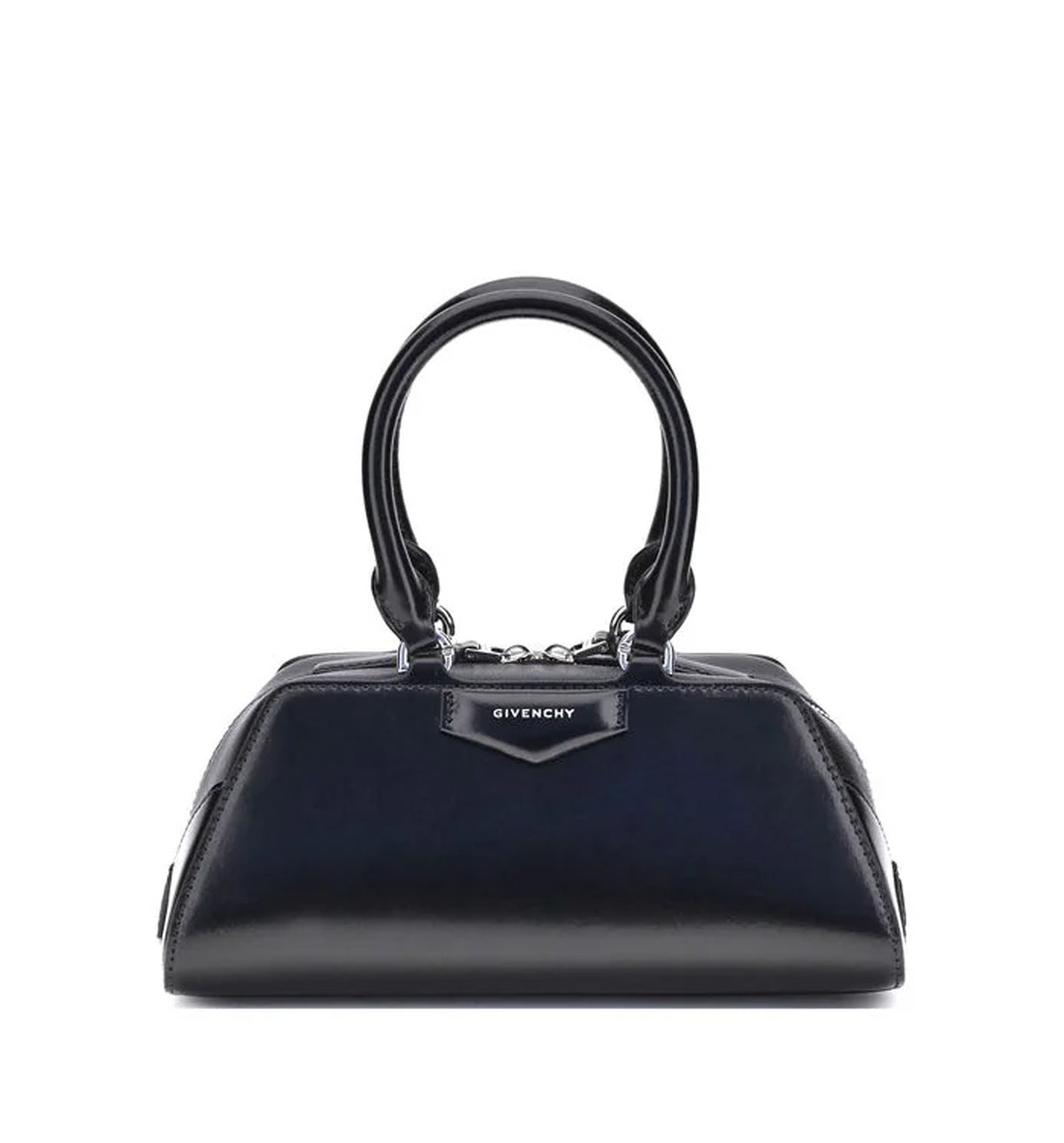 Mini Antigona East-West Bag In Box Leather