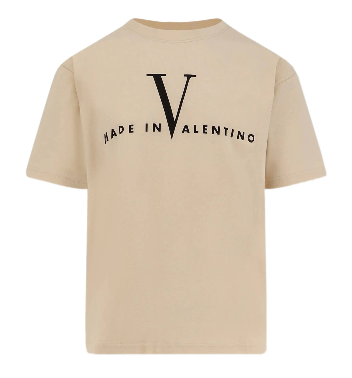 Made In Valentino Print Cotton T-Shirt