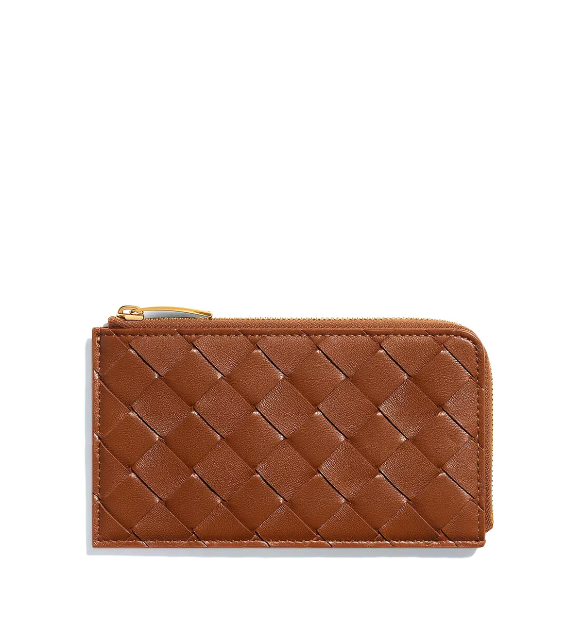 Intrecciato L-Zipped Card Case