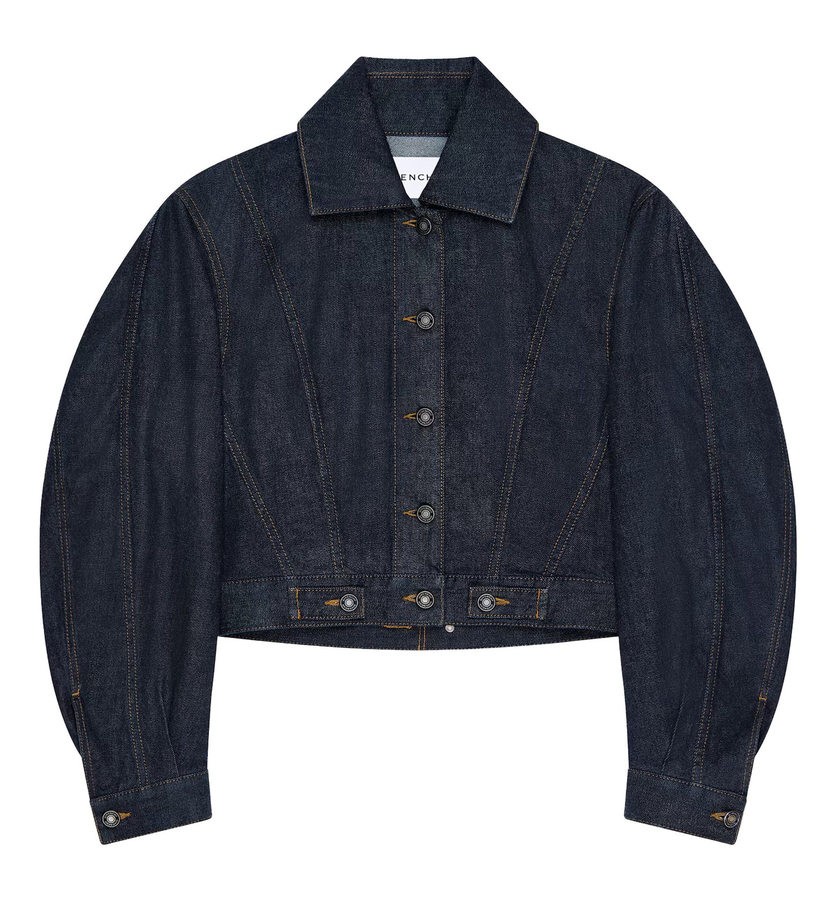 Back-To-Front Cocoon Jacket In Raw Denim