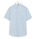 Short sleeve shirt in cotton blend