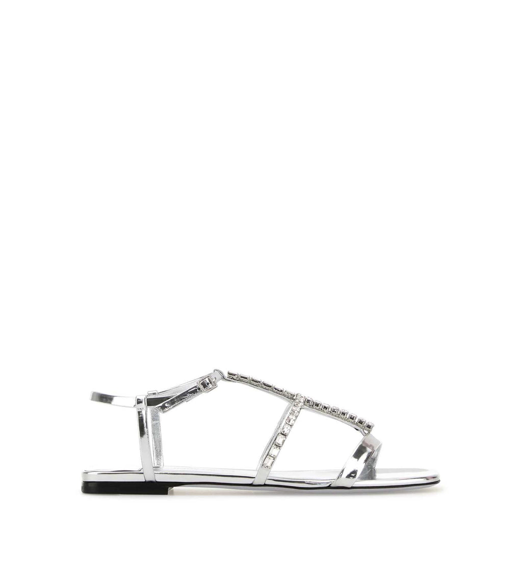 Gwyn Flat Leather Sandals