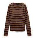Shetland wool boat neck sweater
