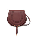 Marcie saddle bag in grained leather