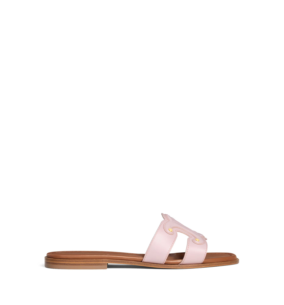 Celine Marina Mule In Calfskin