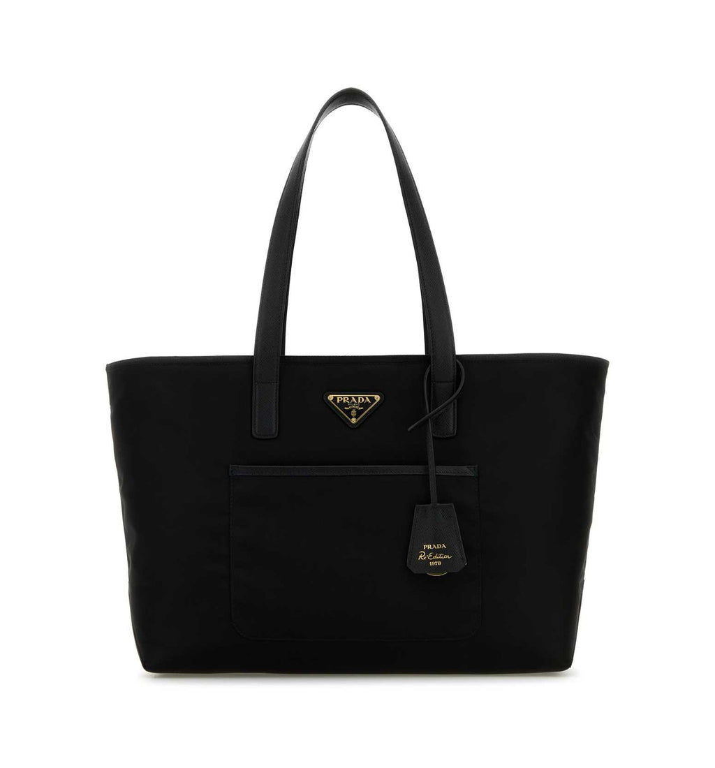 Prada Re-Edition 1978 Medium Re-Nylon And Saffiano Leather Tote Bag