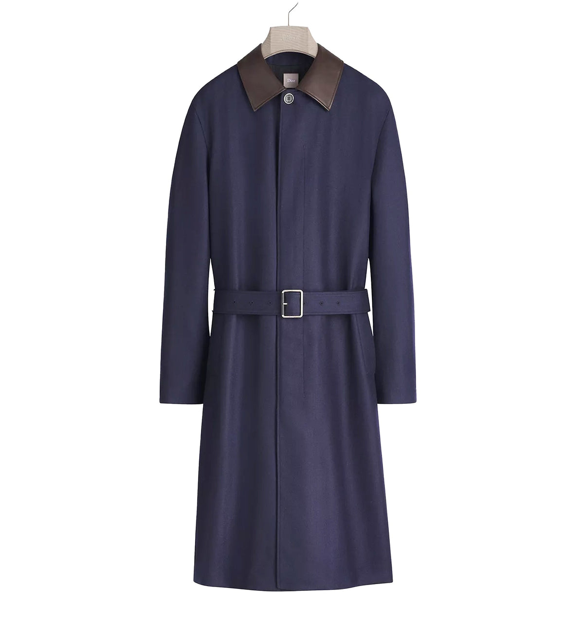 Dior Icons Coat with Leather Collar