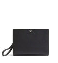 VLogo Signature Grainy Calfskin Pouch